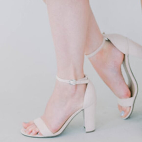Francesca's Collections Shoes - Indigo Rd. Women's Light Cream Heels